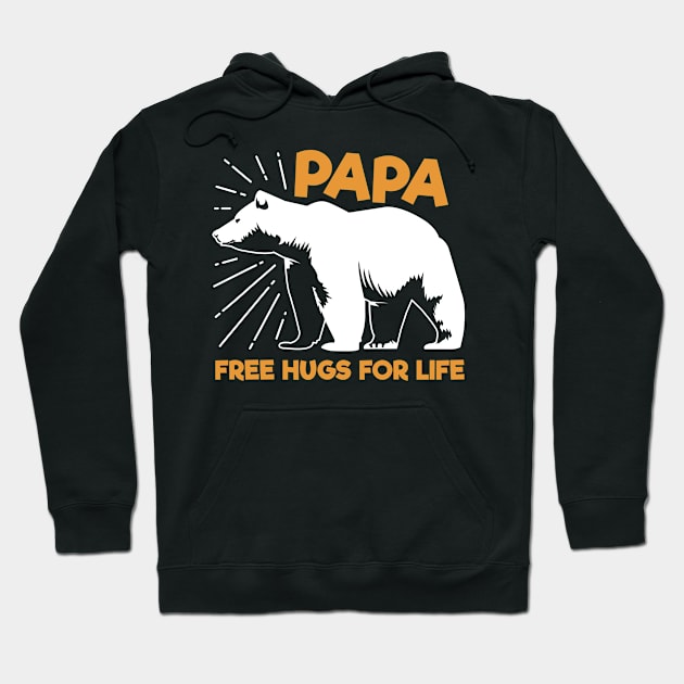 Papa Bear Hoodie by TomCage